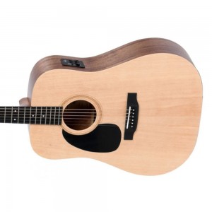 Sigma DMEL - SE Series - Left-Handed Dreadnought - Sigma Preamp (with Tuner)